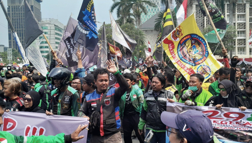 Pengemudi Online Kecewa Berat: Demo Tak Digubris, Ancam Aksi Lebih Besar!