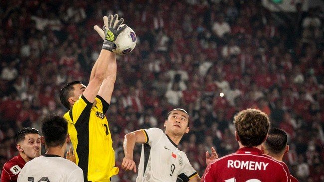 Indonesia Taklukkan China 1-0 Berkat Heroisme Emil Audero