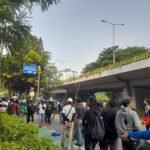 Mahasiswa Bentrok dengan Polisi di DPR, Tuntut Hapus Tunjangan DPR