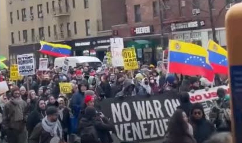 “No War for Oil”: Gelombang Protes di AS Sebut Intervensi di Venezuela sebagai Praktik Imperialisme