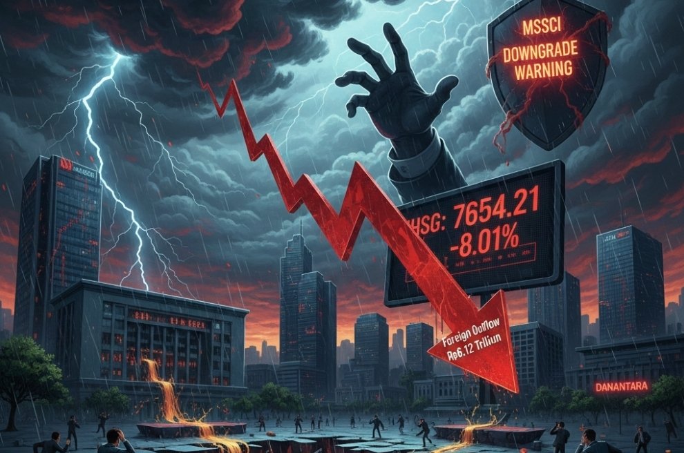 IHSG “Berdarah”: Dua Hari Beruntun Trading Halt, Sinyal Bahaya dari MSCI