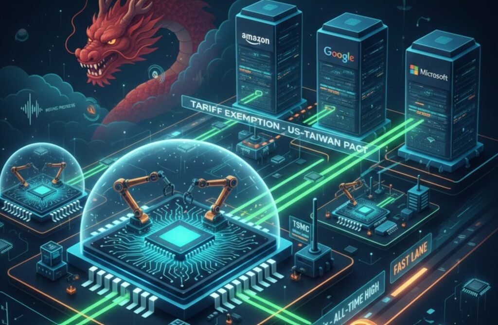 Strategi “Chip-Rebate”: AS Siapkan Karpet Merah bagi Big Tech Lewat Kesepakatan Taiwan